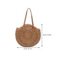 thumbnail image 2 of ADDHAT De Viaje A Mano Círculo Rattan Color Cómodo Y Resistente Para Mujer, 2 of 8