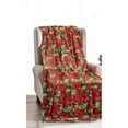 thumbnail image 3 of Faith, Hope, Love Home Décor Velvet Touch Holiday Throw Fleece Blanket (50" x 60") - Mistletoe, 3 of 4