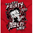 thumbnail image 2 of Kanji Betty Boop Feisty and Bold Women Plus Size Graphic Tee Tees Brisco Brands 4X, 2 of 5