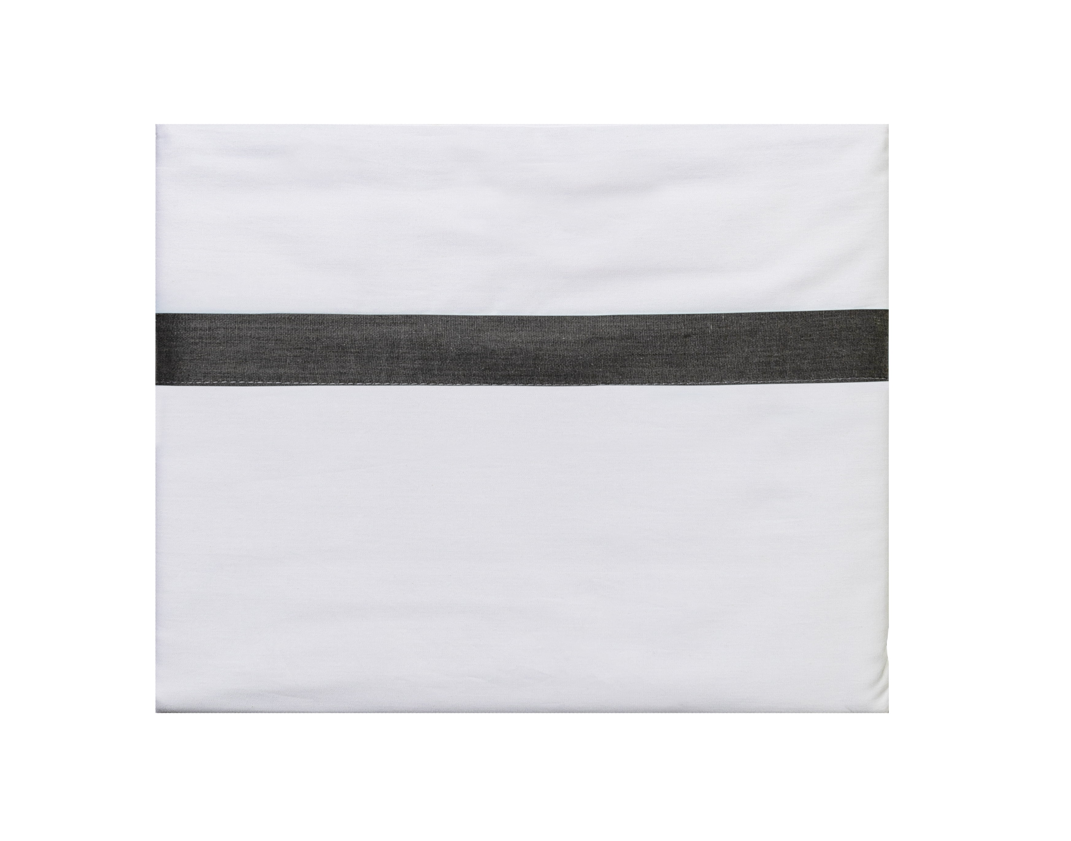 100% Cotton 200 Thread Count Sheet Set, Full, Dark Grey, 4-Pieces