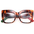 thumbnail image 3 of FEISEDY Monture de Lunettes Carrée Surdimensionnée Lunettes Femmes B2475, 3 of 6