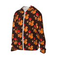 thumbnail image 2 of Pofeuu Cute Squirrel Print Sun Protection Outdoor Lightweight Full Zip UV Cooling Hoodie Long Sleeve Summer Clothing for Outdoor Hiking-Medium, 2 of 5