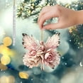 thumbnail image 4 of Fairy with Butterfly 2D Acrylic Ornament, Christmas Ornament 2025, Fairy Inspired Decoration, Xmas Tree Hanging Keepsake, Gifts for Women and Girls, 4 of 6