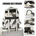 thumbnail image 4 of Crows Travel Laptop Backpack Casual Daypack Lightweight Bookbag Compartment for Business, 4 of 7