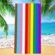 thumbnail image 4 of Beach Towel Oversized Striped Pool Towel Adult Men And Women Swimming Travel Towel, 4 of 6