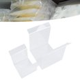 thumbnail image 1 of Zip Lock Bag Holder Stand, Transparent Look Multifunctional Durable Food Freezer Bag Holder  for Home, 1 of 8