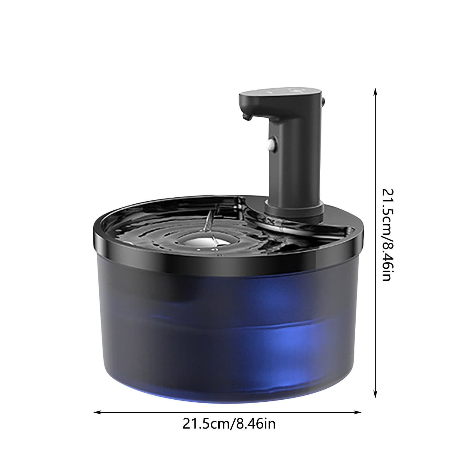 Water Dispenser Durable Chew Proof Automatic for Cats Dogs Indoor Outdoor Use