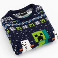 thumbnail image 4 of Minecraft Chandails de Noël Laids en Laine pour Garçons/filles Creeper, 4 of 6