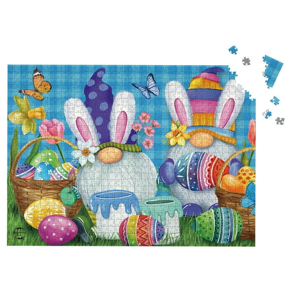 Briarwood Lane Easter Gnomes Holiday 1000 Piece Jigsaw Puzzle
