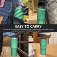 thumbnail image 7 of Modern 30oz Handheld Travel Tumbler with Handle – Double Wall Stainless Steel Insulated Cup, Flip Straw Lid, Leak-Proof & BPA-Free for Hot and Cold Drinks – Durable Coffee & Juice Mug Black, 7 of 7