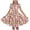 Pink E, variant on SGFCWSX Girls Short Sleeve Dress A-Line Crew Neck Easter Bunny Egg Print Casual Summer Dresses for Kids Pink Size 5-6 Years