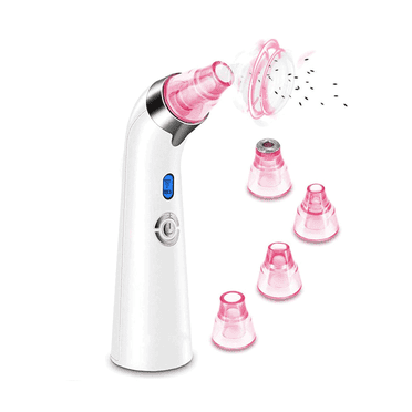 XIRQI Pore Extractor,Powerful Pore Vacuum Pore Vacuum,Four Interchangeable Suction Heads Skin Care Tools