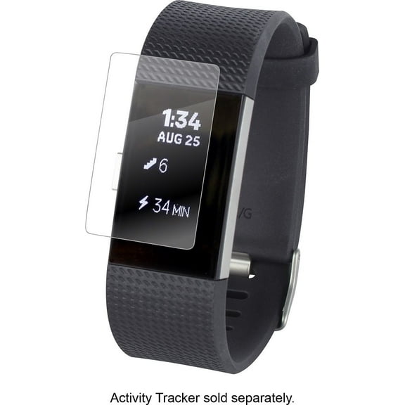 ZAGG - InvisibleShield HD Screen Protector for Fitbit Charge 2