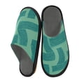 thumbnail image 2 of IAUYY Memory Foam House Slippers Suitable for Both Men and Women. Comfortable, Anti-Slip Plush Flat-Bottomed Slippers The Best Holiday Gift Digital Painting, 2 of 9
