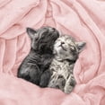thumbnail image 4 of Collar Blanket Utopia, forro polar, tamaño queen, color rosa, 300 g/m², microfibra, 4 of 8