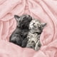 thumbnail image 4 of Collar Blanket Utopia, forro polar, tamaño queen, color rosa, 300 g/m², microfibra, 4 of 8