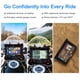 thumbnail image 5 of LBW Cámara de salpicadero profesional para motocicleta, Apple Carplay inalámbrico, Android Auto, TPMS, cámara frontal y trasera HD 1080P (chip IMX307), DVR para motocicleta, sensor G, pantalla táctil, 5 of 5