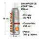 thumbnail image 3 of Shampoo de Keratina Nutrición Capilar 250 ml VIVONATURAL reconstrucción profunda, hidratación y brillo, 3 of 4