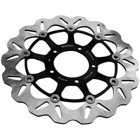 Galfer Floating Wave Brake Rotor, Front for Victory V106 Vegas Jackpot 2009-2012