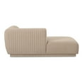 thumbnail image 3 of Moe's Home Collection Zandro Left Sectional Beige Fabric Sectionals, 3 of 6