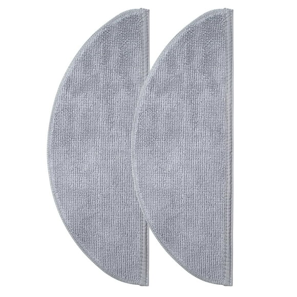 Paquete de 2 paños de microfibra para mopa compatibles con Roborock E/S/Q