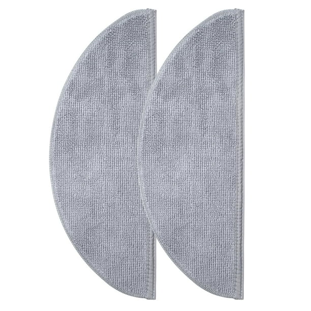 Paquete de 2 paños de microfibra para mopa compatibles con Roborock E/S/Q