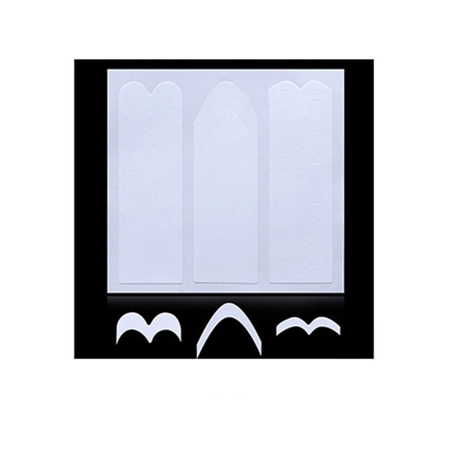 Seitruly 100 piezas de uñas adhesivas, limas de punta de longitud media, estilo cuadrado, calcomanías de arte sonriente, suministros de salón Juegos de manicura Trece Seitruly CE011879-13B