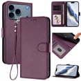 thumbnail image 2 of Funda Cartera GANGXUN para iPhone 17 Pro – Cierre Magnético, Protección RFID, Correa Desmontable, Compatible con Carga Inalámbrica, 2 of 6