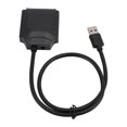 thumbnail image 1 of USB 3.0 To  Hard Drive Adapter, 6Gbps USB To  III HDD Adapter Cable Fast Transfer Speed Portable Lightweight Safe  for 2.5inch  HDD, 1 of 7