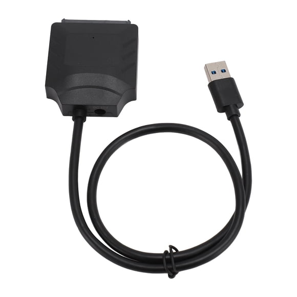 USB 3.0 To Hard Drive Adapter, 6Gbps USB To III HDD Adapter Cable Fast Transfer Speed Portable Lightweight Safe for 2.5inch HDD