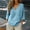 Sky Blue, variant on Women Cotton Linen Tops Cute Basic Tops For Women Cotton Linen Shirts For Women Custom Tshirts For Women Womens 3/4 Sleeve Tops Trending Womens Clothes Linen T Shirts For Women