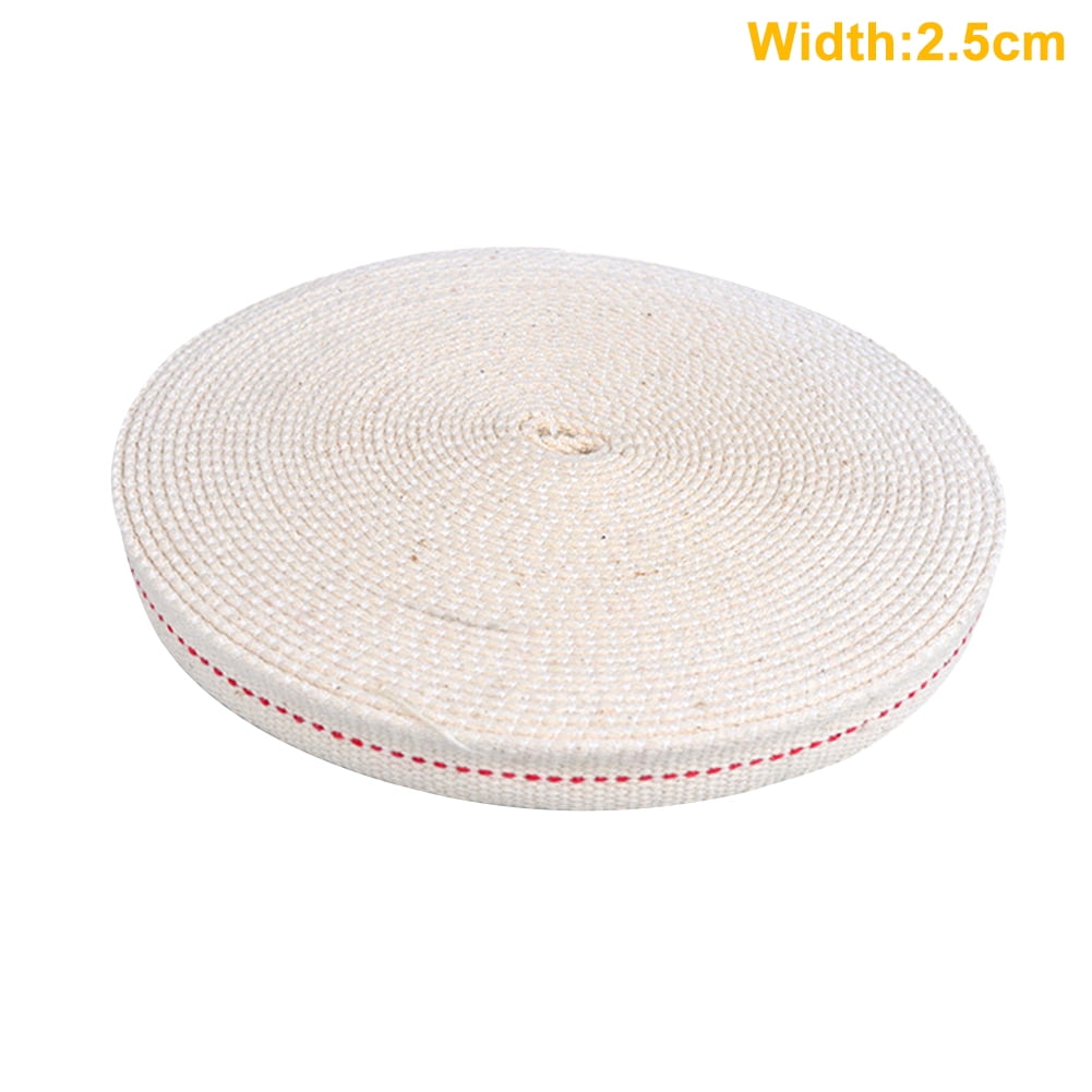 Dans Daughters Containers Wick It Up with US 3/4 Inch Flat Cotton Wick Six Feet 100% Natural Cotton Kerosene Oil Lamps and Oil Lanterns Replacement Wicks