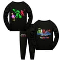 thumbnail image 2 of Conjunto de pijama de dibujos animados para niños y niñas, ropa de dormir con diseño de jardín de Banban, 2 of 4