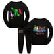 thumbnail image 2 of Conjunto de pijama de dibujos animados para niños y niñas, ropa de dormir con diseño de jardín de Banban, 2 of 4
