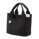 thumbnail image 2 of Bolso de mano pequeño para mujer, bolso de compras con bolsillos, bolso con asa , materiales duraderos, monedero con cremallera suave, tamaño Negro, 2 of 8