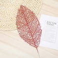 thumbnail image 1 of Christmas Glitter Hollow Leaves Artificial Tree Branch DIY  Tree Wreath Hanging Decorations Pendant Scrapbooking for Party Home Wedding, 1 of 12