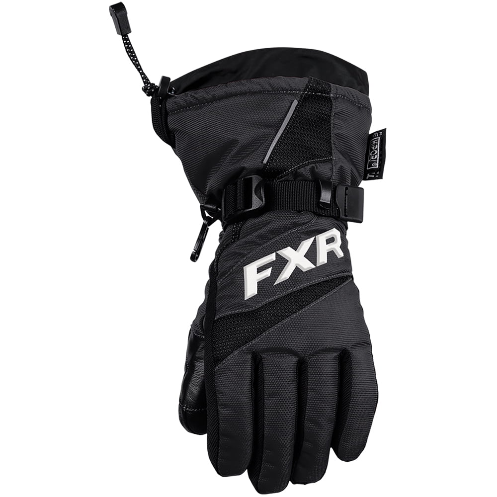 NEW FXR CHILD YOUTH HELIX RACE MITTS Mittens- SNOW SMALL BLACK WINTER 