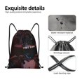 thumbnail image 4 of Pofeuu Five Nights At Freddy'S for Water-Resistant 210D Drawstring Bag Compact Foldable Design Gym Yoga Travel Essentials Lightweight Carryall-Medium, 4 of 6