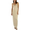 thumbnail image 2 of ToBeInStyle Women's Thin Strap Racerback V-Neck Maxi Dress, 2 of 6