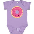 thumbnail image 3 of Inktastic Hot Pink Donut Boys or Girls Baby Bodysuit, 3 of 5