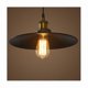 thumbnail image 2 of 36cm E27 Industrial Pendant Lamp Retro Chandelier Black Shade Ceiling Lamp Fixture for Living Room Kitchen Bar 1PCS, 2 of 3