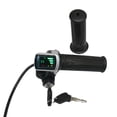 thumbnail image 3 of Manillar de bicicleta eléctrico Acelerador de empuñadura giratoria para bicicleta eléctrica de 24V/3 CACAGOO  Manillar de bicicleta eléctrico, 3 of 6