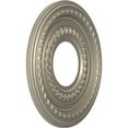 thumbnail image 2 of Ekena Millwork 10"OD x 3 1/2"ID x 3/4"P Cole Thermoformed PVC Ceiling Medallion (Fits Canopies up to 4 1/4"), Metallic Silver, 2 of 10