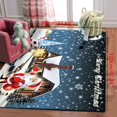 thumbnail image 2 of Santa Claus printed Print Mats Christmas Decorative Rug for Living Room Bedroom Floor, 2 of 7