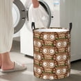 thumbnail image 4 of Lsque Beautiful Owl pattern Laundry Hamper Basket, Tall Woven Rope Hamper Basket for Clothes, Lightweight Storage Basket, Collapsible Waterproof-Small, 4 of 8