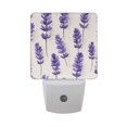 thumbnail image 6 of Yayeee LED Night Light for The Home Plug in With Light Sensors 2 Pack, Lavender Pattern, 6 of 6
