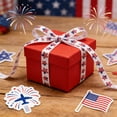 thumbnail image 5 of Patriotic Ribbon,Red White Blue Grosgrain Ribbon Patriotic Stars Stripes Fabric Ribbon for Memorial Day Gift Wrapping, Party Decoration, DIY Crafting and Sewing,0.39 Inch x 10Yard, 5 of 8