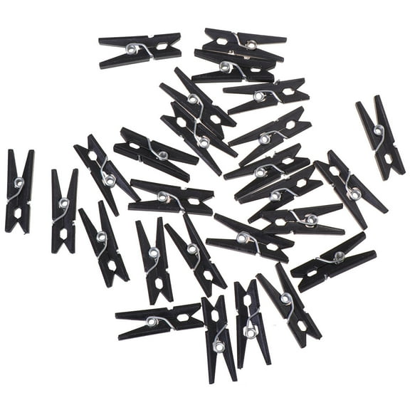 MERRYHAPY 100Pcs Mini Plastic Clips For Photos And Clothes In Craft Design