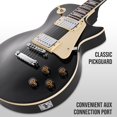 thumbnail image 5 of Guitarra eléctrica LyxPro SB Series LP Style 39» negra con púas, 5 of 5