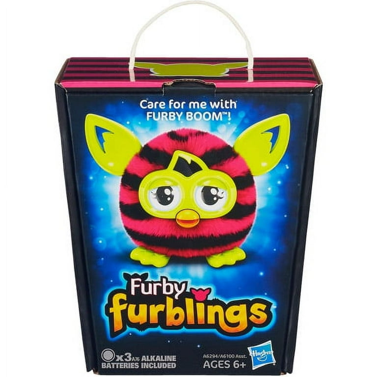 Furby boom pink outlet and black stripes